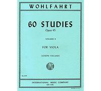 INT2359 - Wohlfahrt 60 Studies Opus 45 Volume II For Viola
