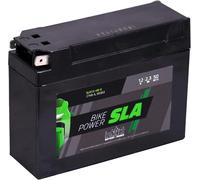 intAct - AGM BATTERIE MOTOCYCLE | Batterie pour scooter, moto, quad, etc. Batterie sans entretien & anti-fuite | SLA12-4B-5, CT4-B5, batterie 12V, 2,3 AH (c20), 50 A (EN) | Dim: 114x39x86mm