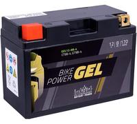 intAct - BATTERIE MOTOCYCLE GEL | Batterie offrant +30% de puissance de démarrage Pour moto, quad, etc. | GEL12-9B-4, CT9B-4, GT9B-4, batterie 12V, 8 AH (c20), 170 A (EN) | Dim : 150x65x102mm