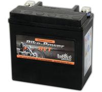 intAct - Batterie de moto HVT | Batterie pour moto, tracteur de pelouse. Batterie sans entretien et anti-fuite. | HVT-03, CTX14L-BS, 65958-04A, batterie 12 V, 14 Ah (c20), 250 A (EN) | Dimensions :