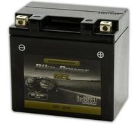 intAct - BATTERIE MOTOCYCLE GEL | Batterie offrant +30% de puissance de démarrage Pour moto, quad, etc. | GEL12-7L-BS, CTX7L-BS, 50614, batterie 12V, 6 AH (c20), 120 A (EN) | Dim : 114x71x131mm