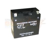 Batterie moto POWER Bike GEL YT14B-BS 12v 12ah 250A