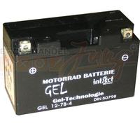 Batterie moto POWER Bike GEL YT7B-BS 12v 6ah 120A