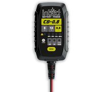 Intact ChargeBox Chargeur de Batterie de Moto et de Scooter, Chargeur de Batterie 0,8 A pour Batteries Plomb-Acide et Lithium 6 V et 12 V, avec Fonction de Charge Goutte et Fonction de réanimation