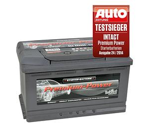 Intact Premium Power PP80MF Batterie de voiture 12 V 80Ah, ayant passé le test GTü 2014