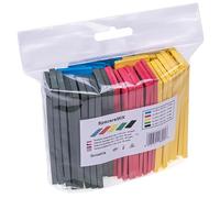 INTAKO - Cale Plastique de Reglage - Jeu de Cale Fenetre 50 Pièces - 30 x 100 mm - Cales en Plastique Pour Terrasse Bois, Lambourdes, Carrelage, Parquet - Calle PVC Plastic 2-6 mm