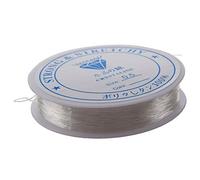 INTCHE 0.5mm 20 metres Bobine de Fil Nylon Fort pour Faire Les/Enfiler Les Perles
