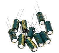 INTCHE 10 pcs 10V 3300UF Carte mere Condensateur electrolytique Radial