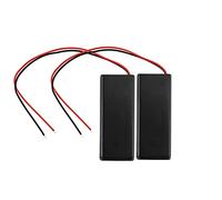 INTCHE 2 pcs 2xAAA 3V Support de Batteries Porte-Pile a a/du commutateur m Couvercle