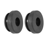 INTCHE 2 PièCes Ensemble Radiateur Isolant SupéRieur Supports Bague Caoutchouc Noir Adapté pour Accord 74173-SJ4-000