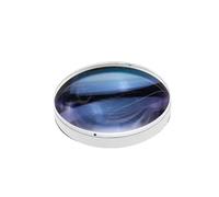 INTCHE Lentille d'objectif achromatique de 80mm, lentille en Verre entièrement Multicouche for télescope réfracteur Explore Scientific 80EQ 80900