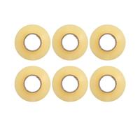 INTCHE Paquet de 6 Rubans de Hockey Transparents Rouleau de AdhéSif Polyvalent ProtèGe-Tibia Rouleau de de Chaussette éQuipement de Sport 2.4Cm X 28M Cadeaux de Sport Hockey