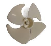 INTCHE Pièces de réfrigérateur à trous central 3 mm lame de ventilateur de refroidissement 4-lames 9cm