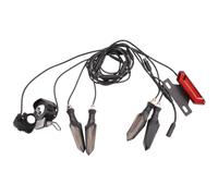 INTCHE pour BBS01 BBS02 VéLo éLectrique 24V/36V/48V Phare ArrièRe Clignotant Feu Stop Kits de Conversion Ebike,A