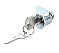 INTCHE Serrure Batteuse a Came Barillet Pour Boite aux Lettres Tiroir 20mm + 2 Cles