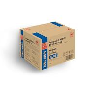 Intco Basic Medical Blue Nitrile Exam Gloves - Latex-Free & Powder-Free - NGPF-7002 (Case of 1,000), Medium