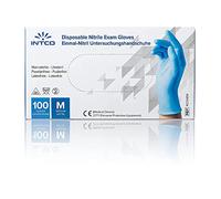 INTCO - Lot de 10 boites de 100 - Gants Nitrile médical et de l’industrie de haute qualité, normes en vigueurs. (non poudrés)