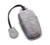 INTEAU Housse pour Clés de Voiture pour Ford Mustang Mach-E 2020-2024, Cuir Coque Protection Clé de Voiture Housse de Protection pour clés Coque de Clé de Voiture Accessoires,C-1