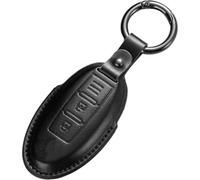 INTEAU Housse pour Clés de Voiture pour Nissan Juke 2010-2014, Cuir Coque Protection Clé de Voiture Housse de Protection pour clés Coque de Clé de Voiture Accessoires,C-1
