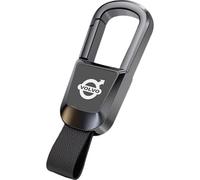 INTEAU Porte-Clés de Voiture pour Volvo XC60 2013-2017, Alliage de Zinc Anneaux de Porte-Clés Porte Clés pour Hommes et Femmes Porte Clés de Voiture Rotatif à 360 Degrés Accessoires,B