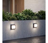 INTEC Block Applique murale carrée, LED, LED-W-BLOCK-Q-BRO,