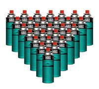 INTEC - Pack 28 Cartouches Gaz Butane 227g UN2037 | Bouteilles Sécurisées sans Fuite pour Réchaud de Camping Plancha Chalumeau Cuisine et Désherbeur Thermique Polyvalent