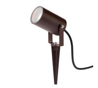 Intec Projecteur d'extérieur AKRON en aluminium bronze avec piquet inclus
