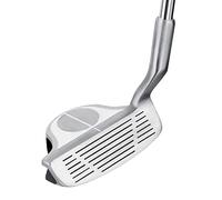 Intech EZ Roll Men's Right Hand Chipper (White/Satin) Déchiqueteuse de Golf pour Hommes, argenté/Blanc