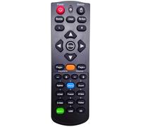 INTECHING Télécommande de projecteur pour Optoma EW556, EX555, EX556, TW5563D, TW6353D, TX6353D, W304M, W306ST, W401, W501, X304M, X306ST, X401, X501, ZW210ST, ZW21, ZW21, ZW21, ZW21, ZW21, 212ST