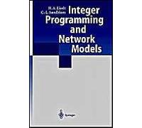 Integer Programming And Network Models