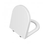 VitrA Abattant WC avec fermeture amortie pour WC Integra & S50 54 cm (D) Blanc brillant