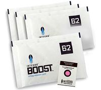 Integra Boost 62% - 4 x 67 g Humidificateur 2 Voies avec indicateur - Humidificateur d'air jusqu'à 500 g - Sac humidificateur