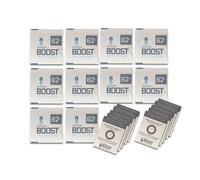 Integra Boost Lot de 10 humidificateurs à 2 voies avec indicateur 62 % (4 g) - Régulateur d'humidité - À base de plantes