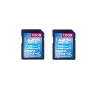 Integral 128 GB 2-Pack Carte SD UHS-II V90 Jusqu'à 300 Mo/s en Lecture et 280 Mo/s en écriture 1866X SDHC Carte Mémoire Professionnelle Haute Vitesse