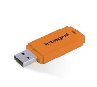 Integral INFD128GBNEONYL lecteur USB flash 128 Go USB Type-A 2.0 Jaune