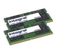 Integral 16GB Kit (2x8GB) DDR5 RAM 4800MHz SODIMM Module de mémoire pour ordinateur portable, notebook, MacBook