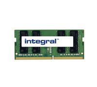 Integral 16GB LAPTOP RAM MODULE DDR4 3200MHZ PC4-25600 UNBUFFERED NON-ECC 1.2V 1GX8 CL22, 16 Go, 1 x 16 Go, DDR4, 3200 MHz, 260-pin SO-DIMM IN4V16GNGL