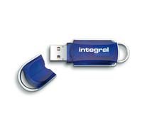 Integral INFD16GBCOU lecteur USB flash 16 Go USB Type-A 2.0 Bleu, Argent