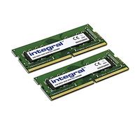 Integral 32GB(2X 16GB) DDR4 RAM 3200MHz SODIMM Kit de mémoire pour Ordinateur Portable, Notebook, MacBook