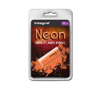 Integral 32GB USB2.0 DRIVE NEON BLUE lecteur USB flash 32 Go USB Type-A 2.0 Bleu