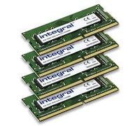 Integral 4-Pack 8GB DDR4 RAM 3200MHz SODIMM Module de mémoire pour Ordinateur Portable, Notebook, MacBook