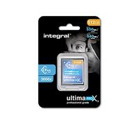 Carte Integral 512GB CFast 2.0 Haute Performance avec Une Vitesse de Lecture jusqu'à 550MB/s et Une Vitesse d'écriture jusqu'à 540MB/s