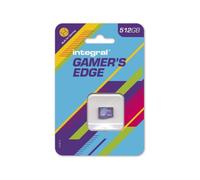 Integral 512GB Gamer's Edge Carte Micro SD pour la Nintendo Switch - Chargez et sauvegardez des Jeux Rapidement stockez des Jeux DLC et sauvegardez des données conçu pour la Nintendo Switch