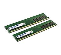 Integral 64GB(2X 32GB) DDR4 RAM 3200MHz DIMM Kit de mémoire PC de Bureau