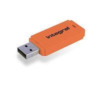 Integral Neon - Clé USB - 64 Go - USB 2.0 - orange