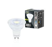 Integral Ampoule LED GU10 10 PACK lumière du jour froide 6500K, 400LM, 3,6W (équivalent à W50) non dimmable - Efficace en énergie et idéale pour les spots et projecteurs dans les salles de bains