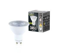 Integral Ampoule LED GU10 5 PACK blanc froid 4000K, 400LM, 3,6 W (équivalent à 50 W) non dimmable - Efficace en énergie et idéale pour les spots et projecteurs dans les salles de bains