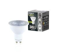 Integral Ampoule LED GU10 5 PACK blanc froid 4000K, 400LM, 3,6W (équivalent à 50W) dimmable - Efficace en énergie et idéale pour les spots et projecteurs dans les salles de bains, cuisines, salons