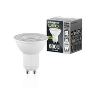 Integral Ampoule LED GU10 5 PACK blanc froid 4000K, 600LM, 5,7W (équivalent à 75W) dimmable - Efficace en énergie et idéale pour les spots et projecteurs dans les salles de bains, cuisines, salons