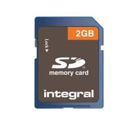Integral Carte Mémoire 4 pour des Appareils Compatibles SD 2GB Noir
